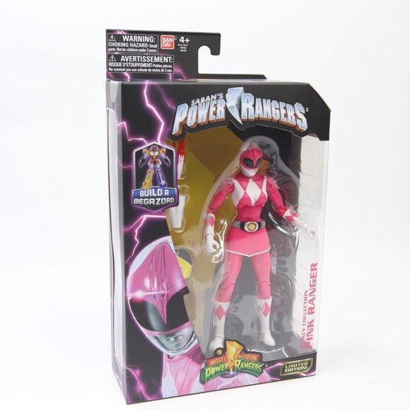 Mighty Morphin Power Rangers Pink Ranger Figure - Picture 1 of 6